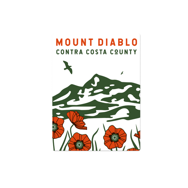 Mount Diablo Sticker