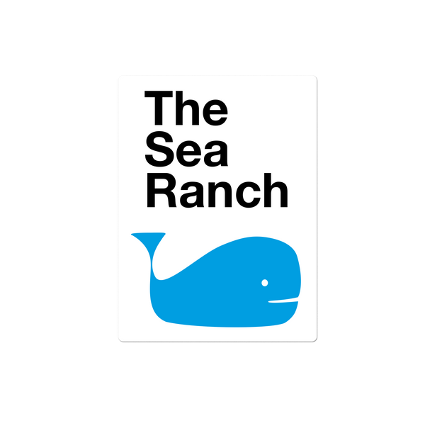 The Sea Ranch Whale Sticker