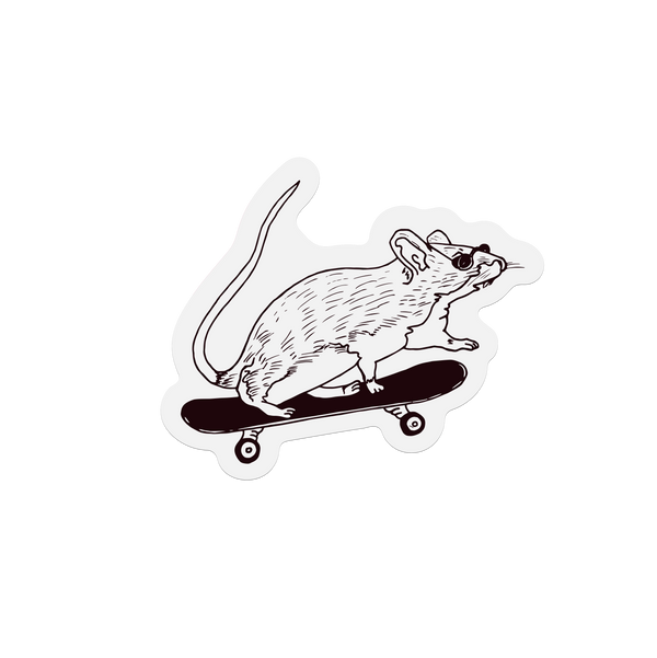 Skateboard Rat Sticker