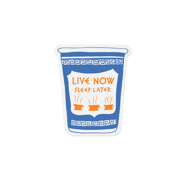 NYC Coffee Cup Sticker