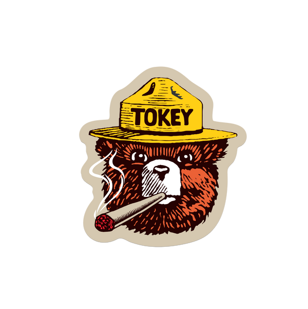 Tokey Bear Sticker