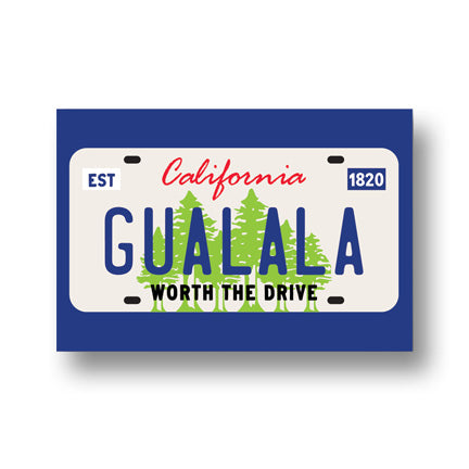 Gualala Plate Magnet