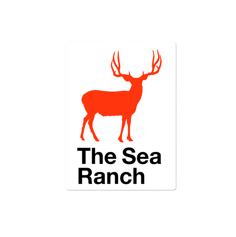 The Sea Ranch Buck Sticker