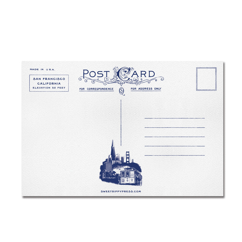 San Frandisco Postcard
