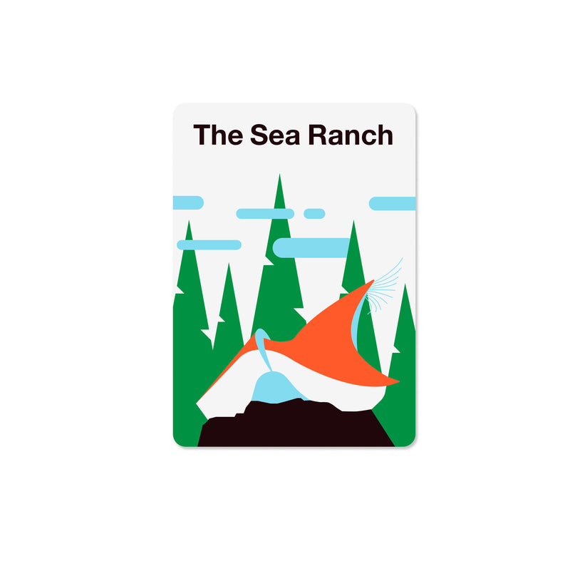 The Sea Ranch Chapel Sticker