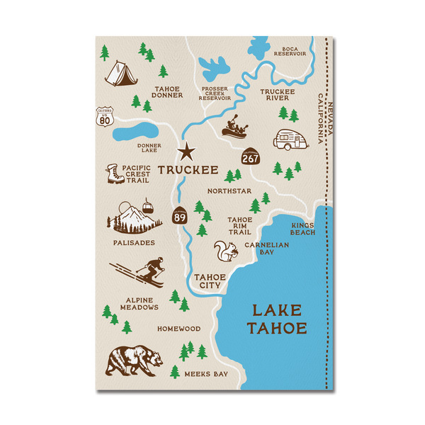 Truckee Map