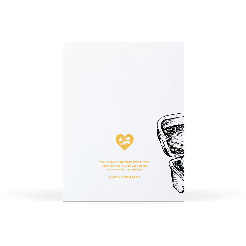 Thank You Good Egg Greeting Card – Sweet Bippy Press