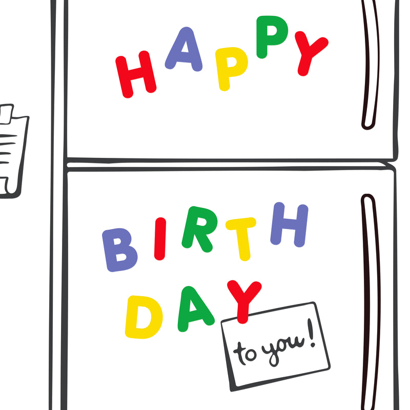 Birthday Fridge