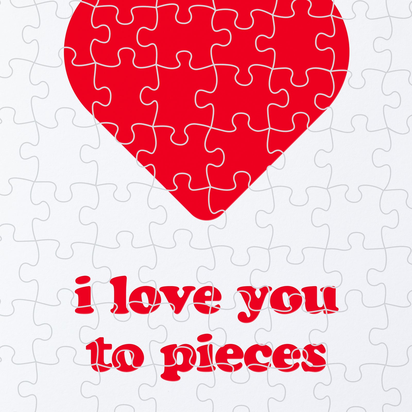 I Love You to Pieces Card – Sweet Bippy Press