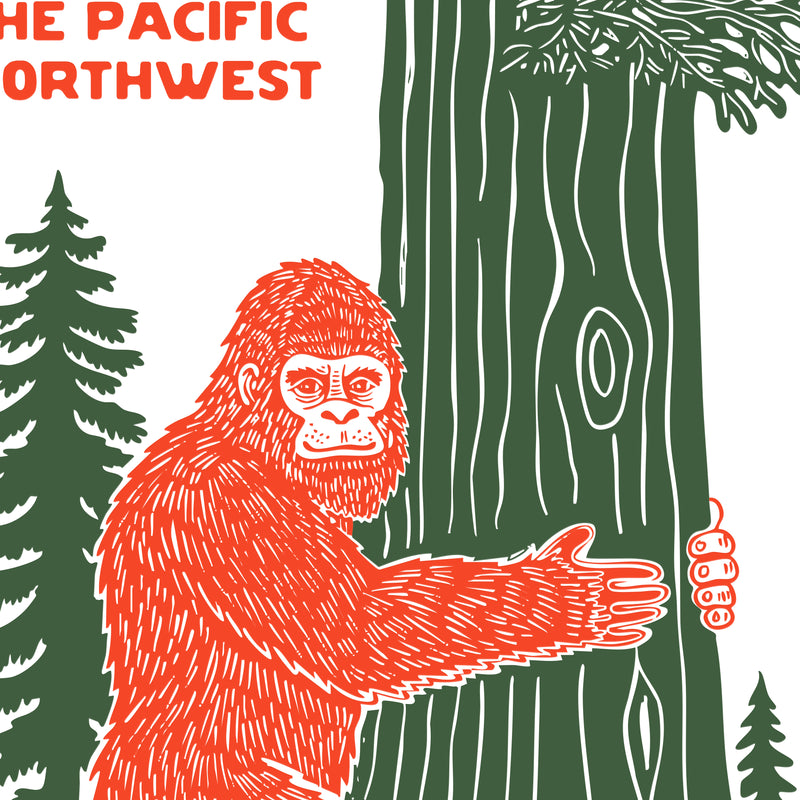 Hugs from Bigfoot