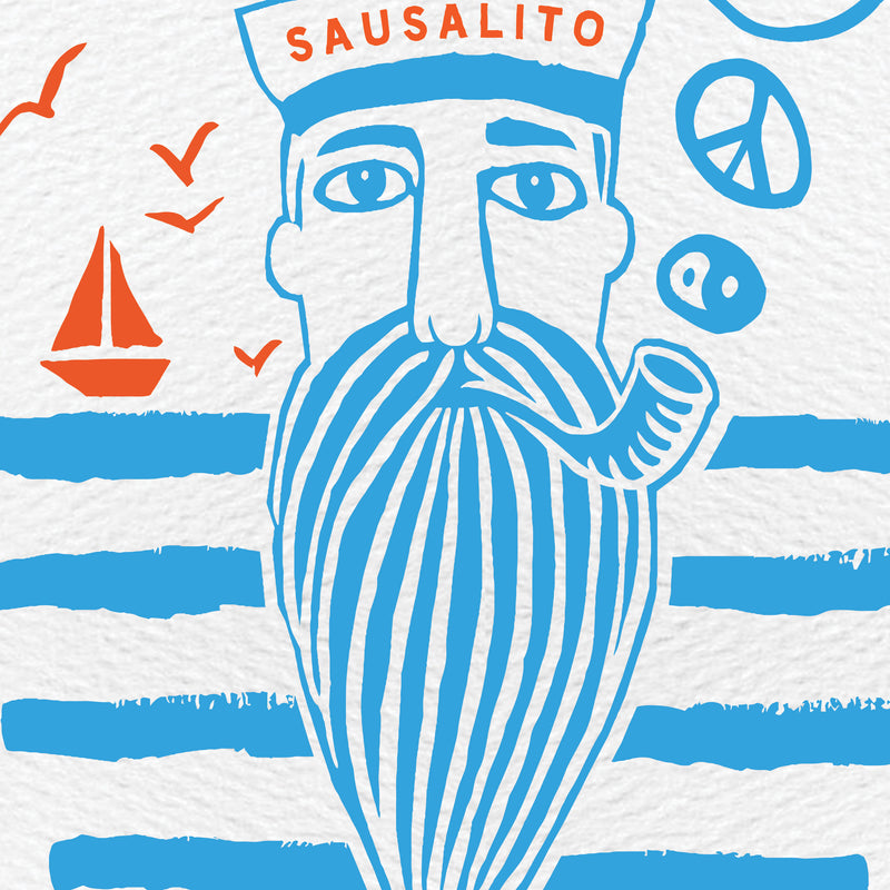 Sausalito Sailor Postcard