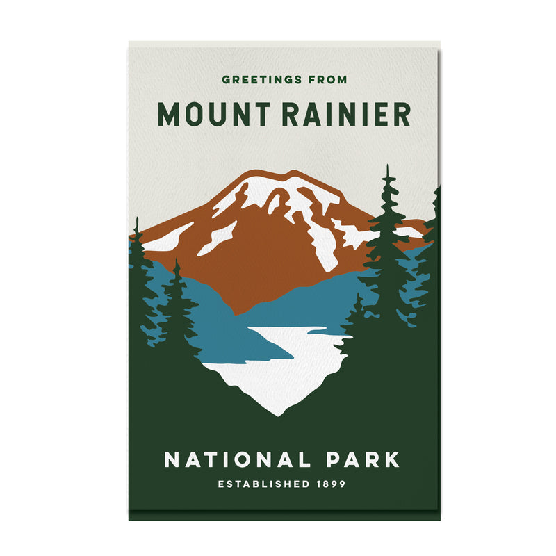 Mount Rainier Postcard