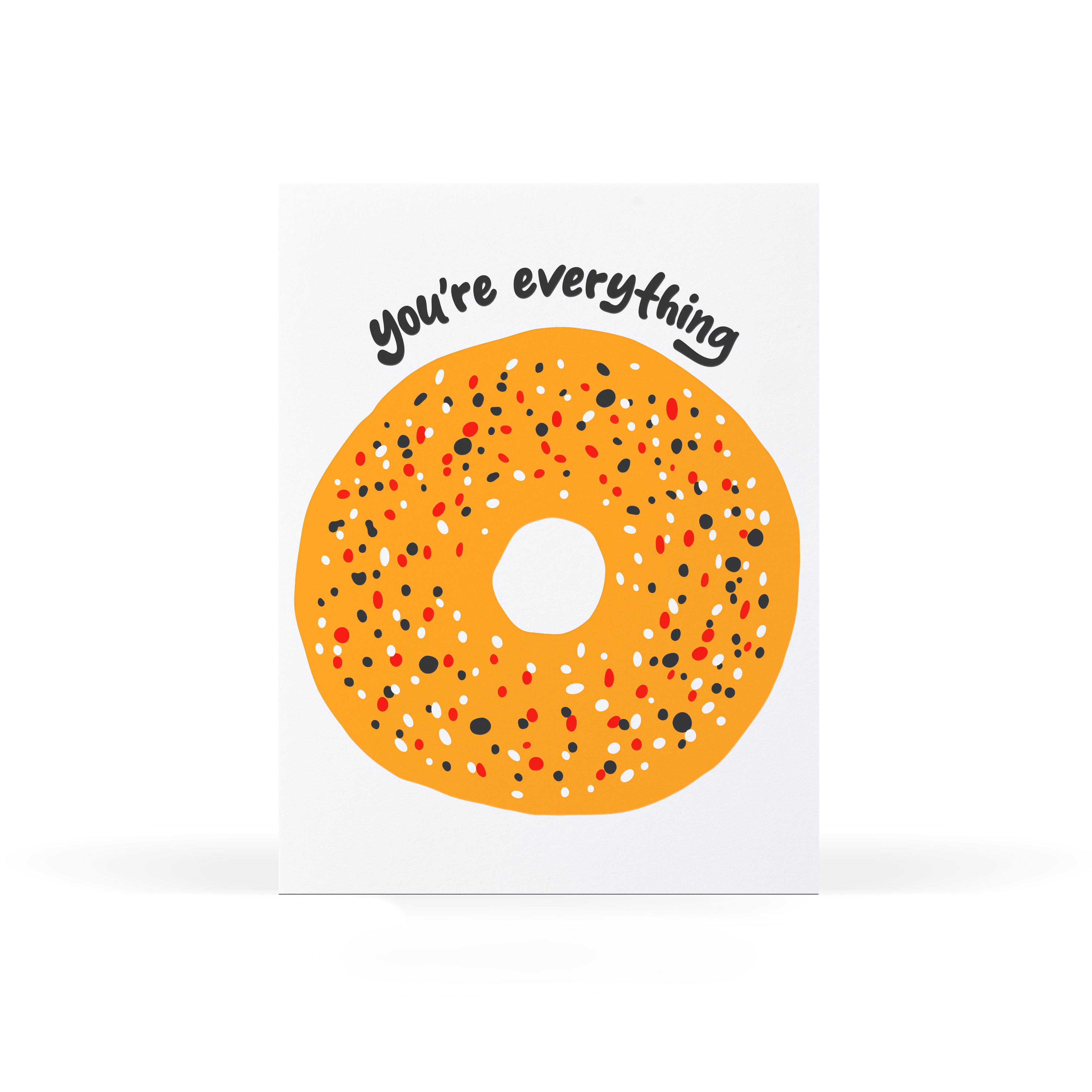 Everything Bagel Card – Sweet Bippy Press