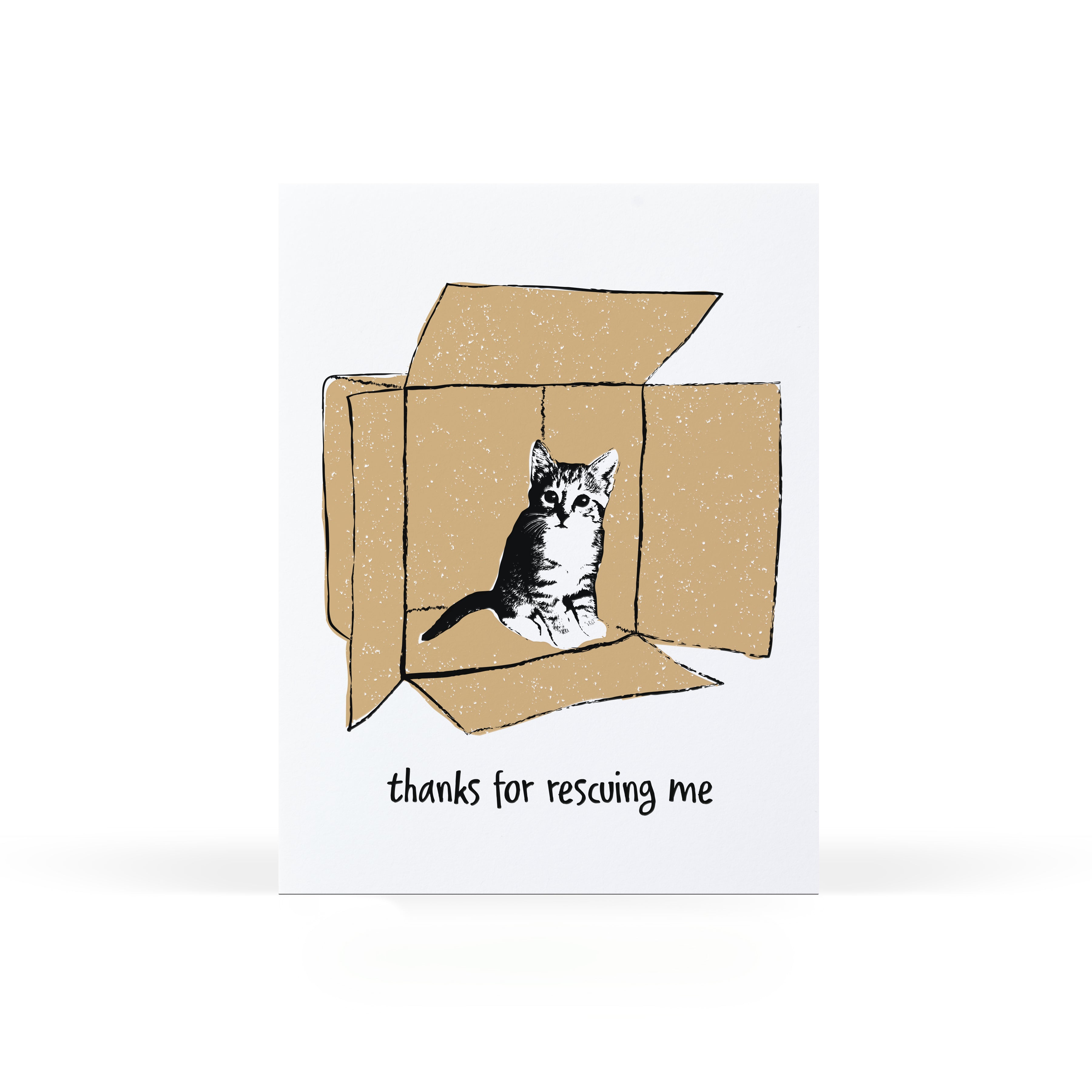 Rescue Kitten Card – Sweet Bippy Press
