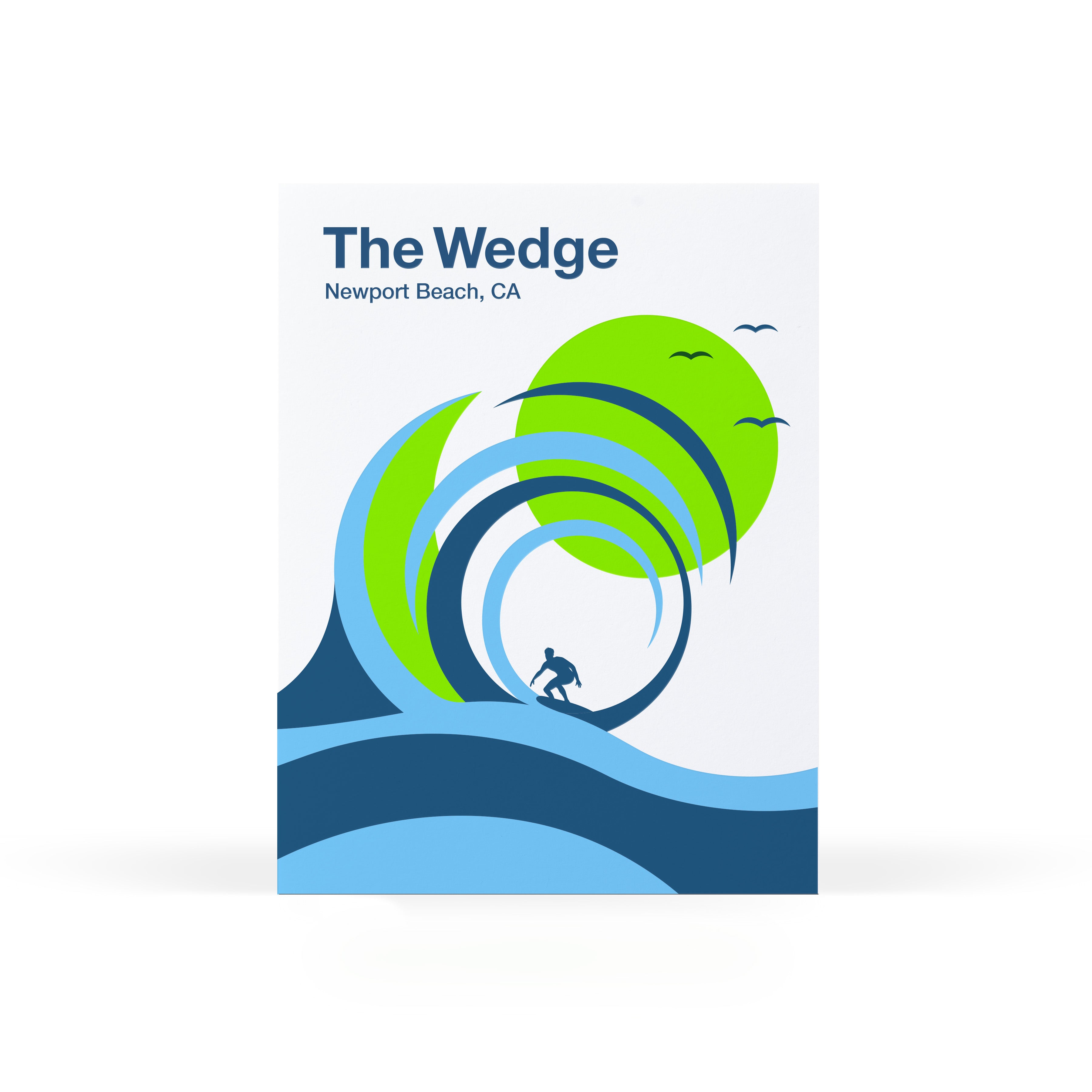 The Wedge Greeting Card – Sweet Bippy Press