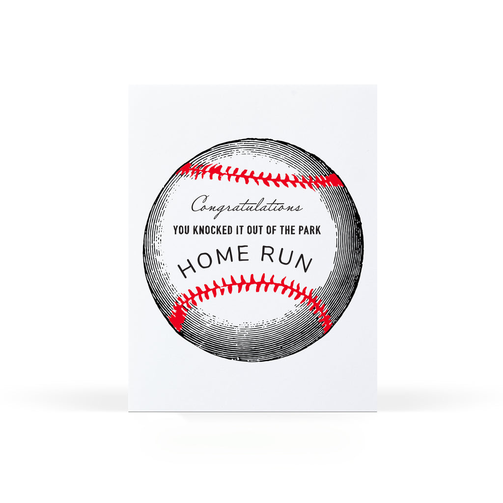 Congratulations Baseball Card – Sweet Bippy Press