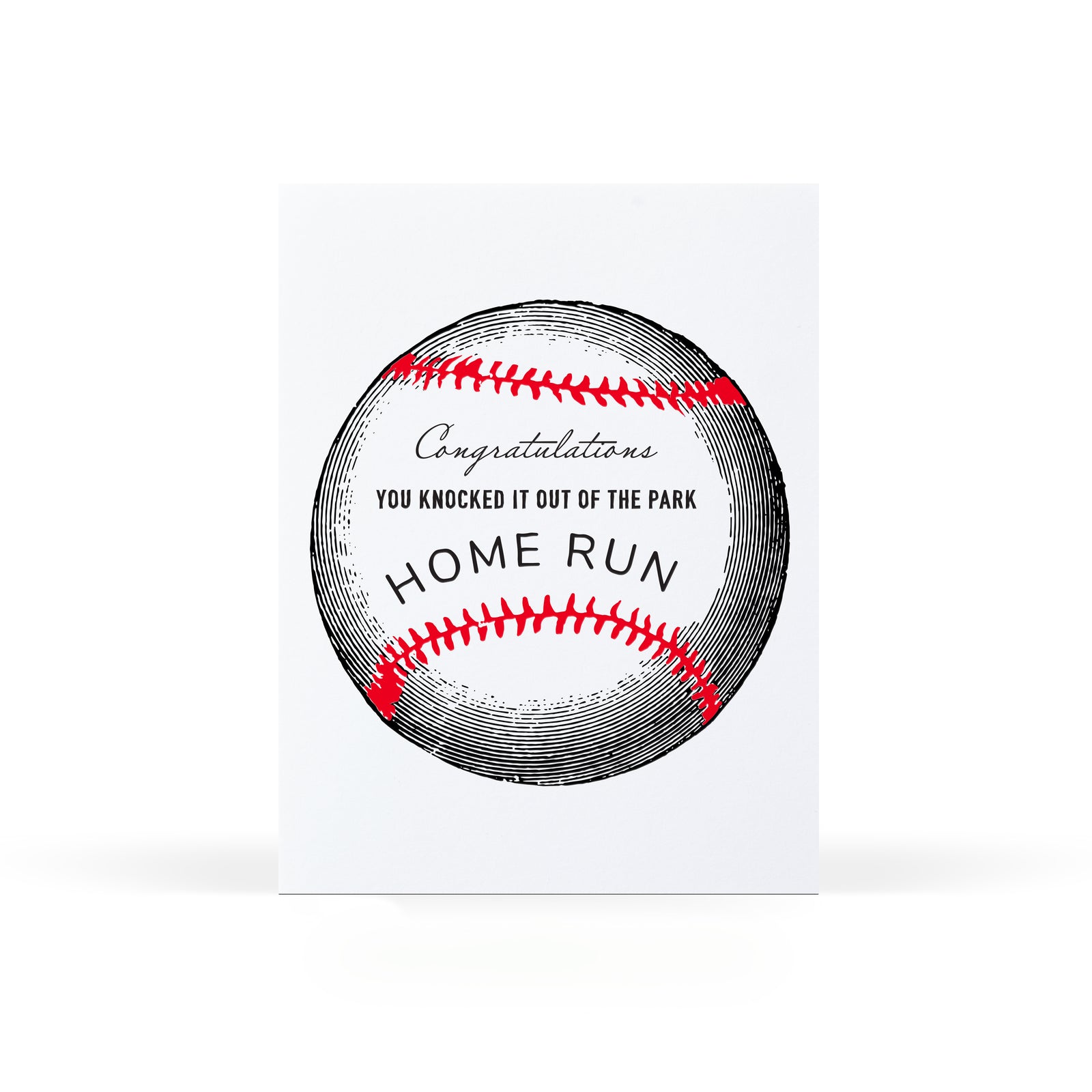 Congratulations Baseball Card – Sweet Bippy Press