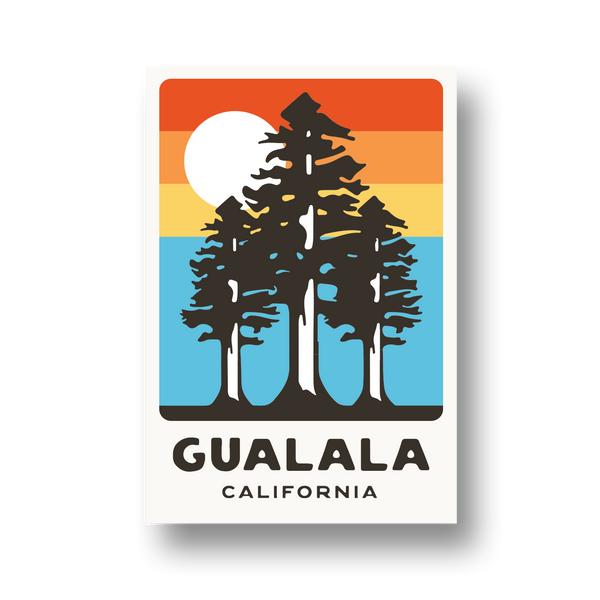 Gualala Sunset Magnet