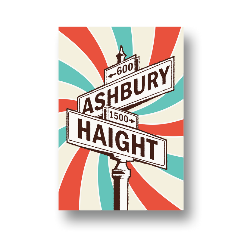 Haight Ashbury Magnet