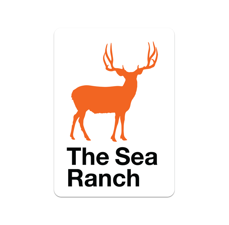 The Sea Ranch Buck Sticker