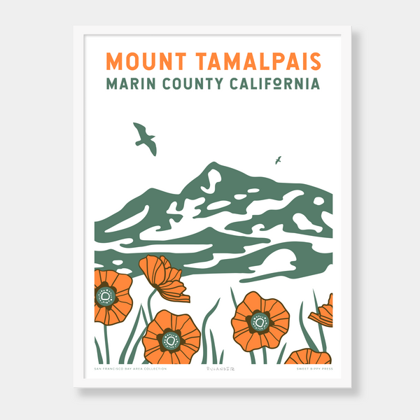 Mt. Tam 12 x 16 framed print